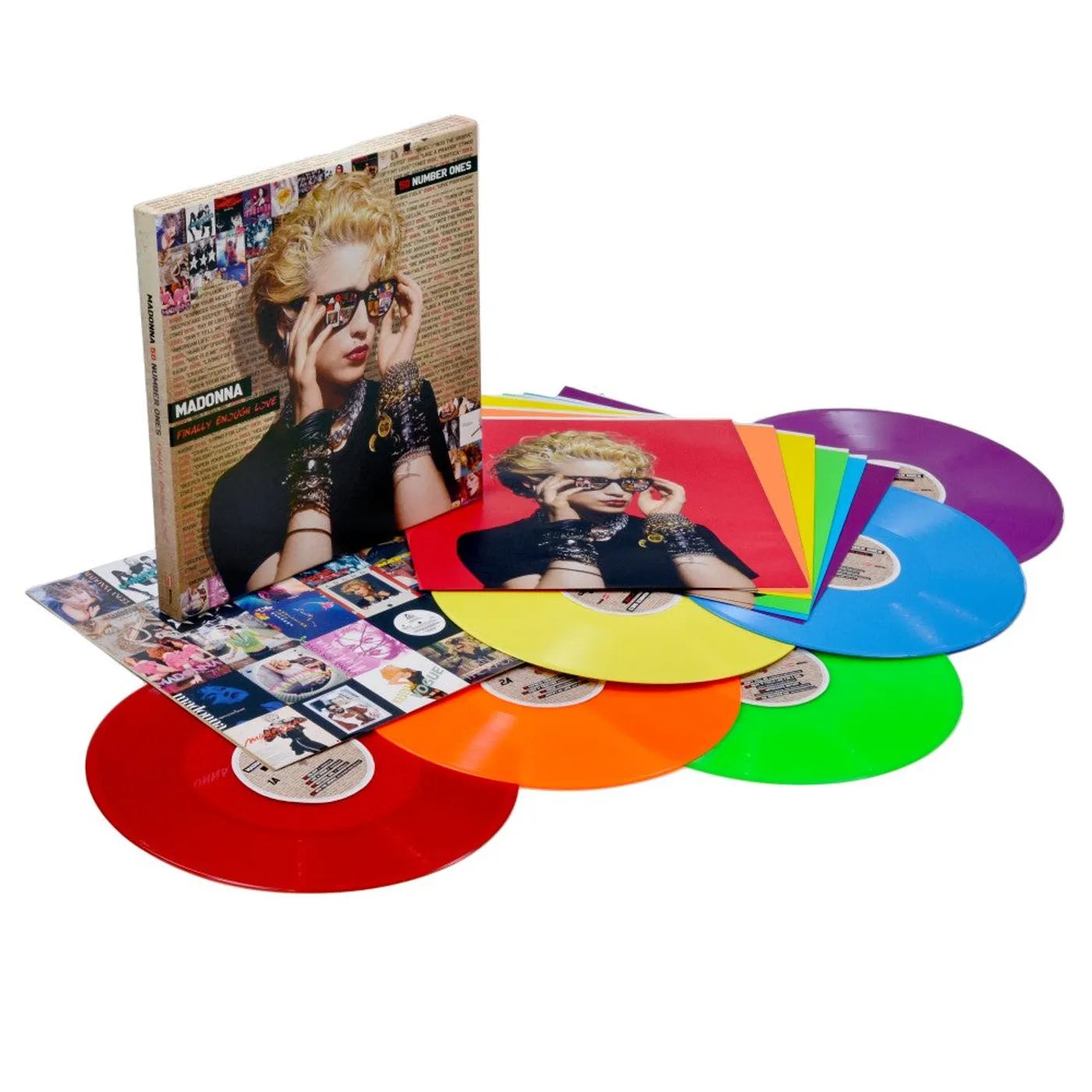 Madonna Finally Enough Love: Fifty Number Ones – Rainbow Edition (Vinyl)