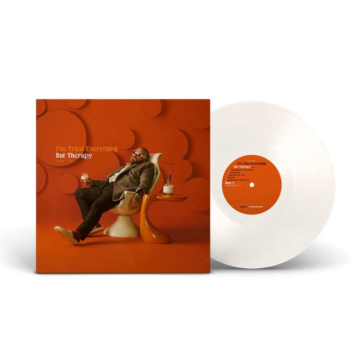 Teddy Swims I’ve Tried Everything But Therapy (Part 1)  White Vinyl
