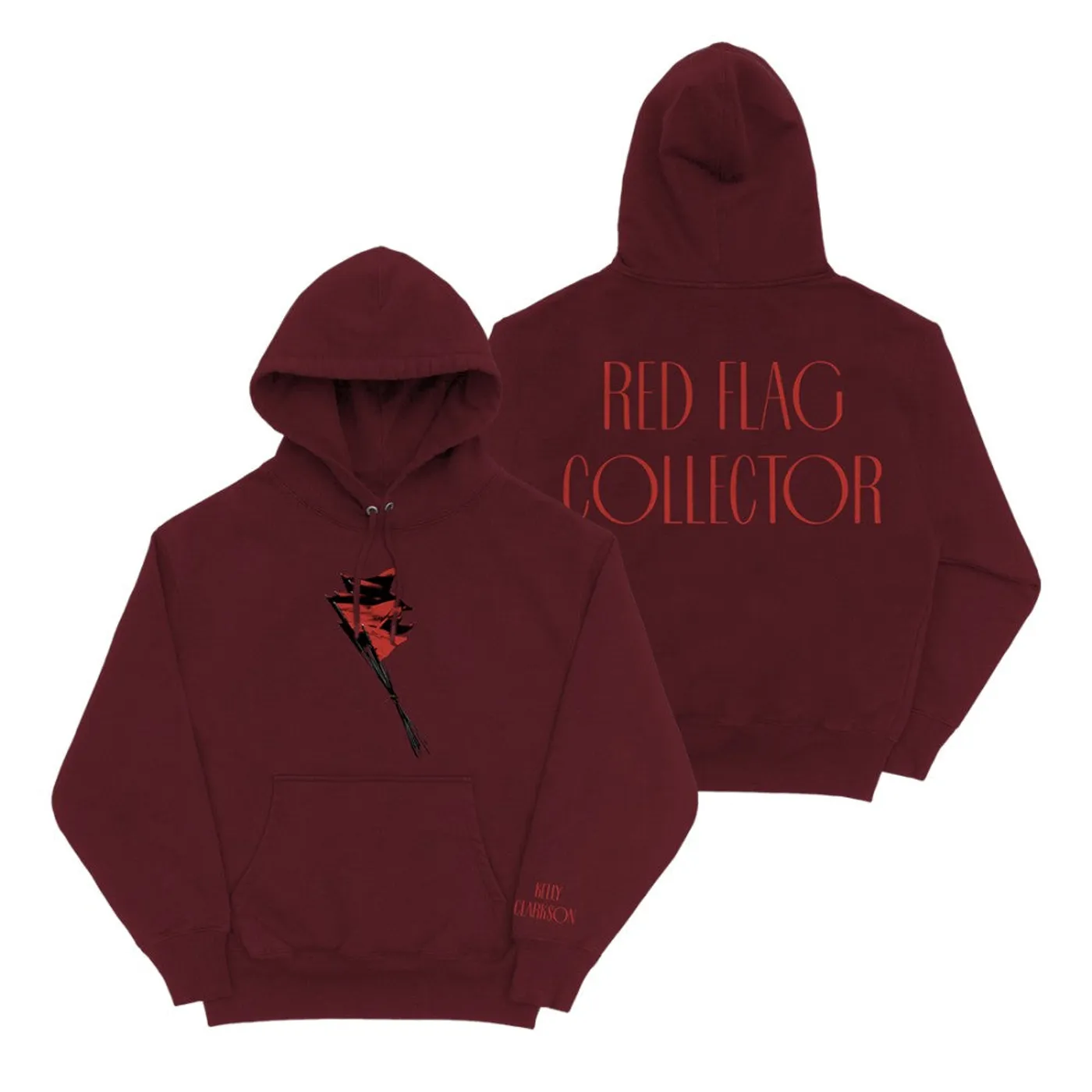 Kelly Clarkson Red Flag Collector Hoodie