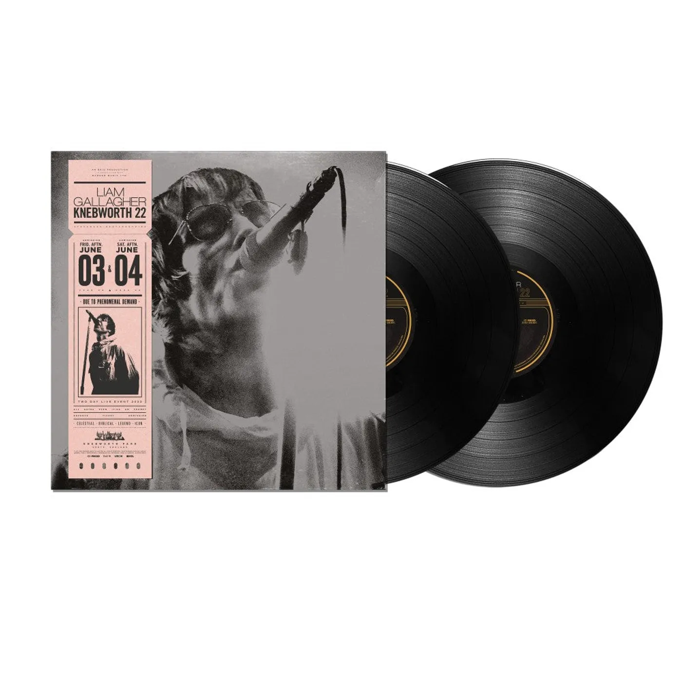 Liam Gallagher Knebworth 22 Standard 2LP