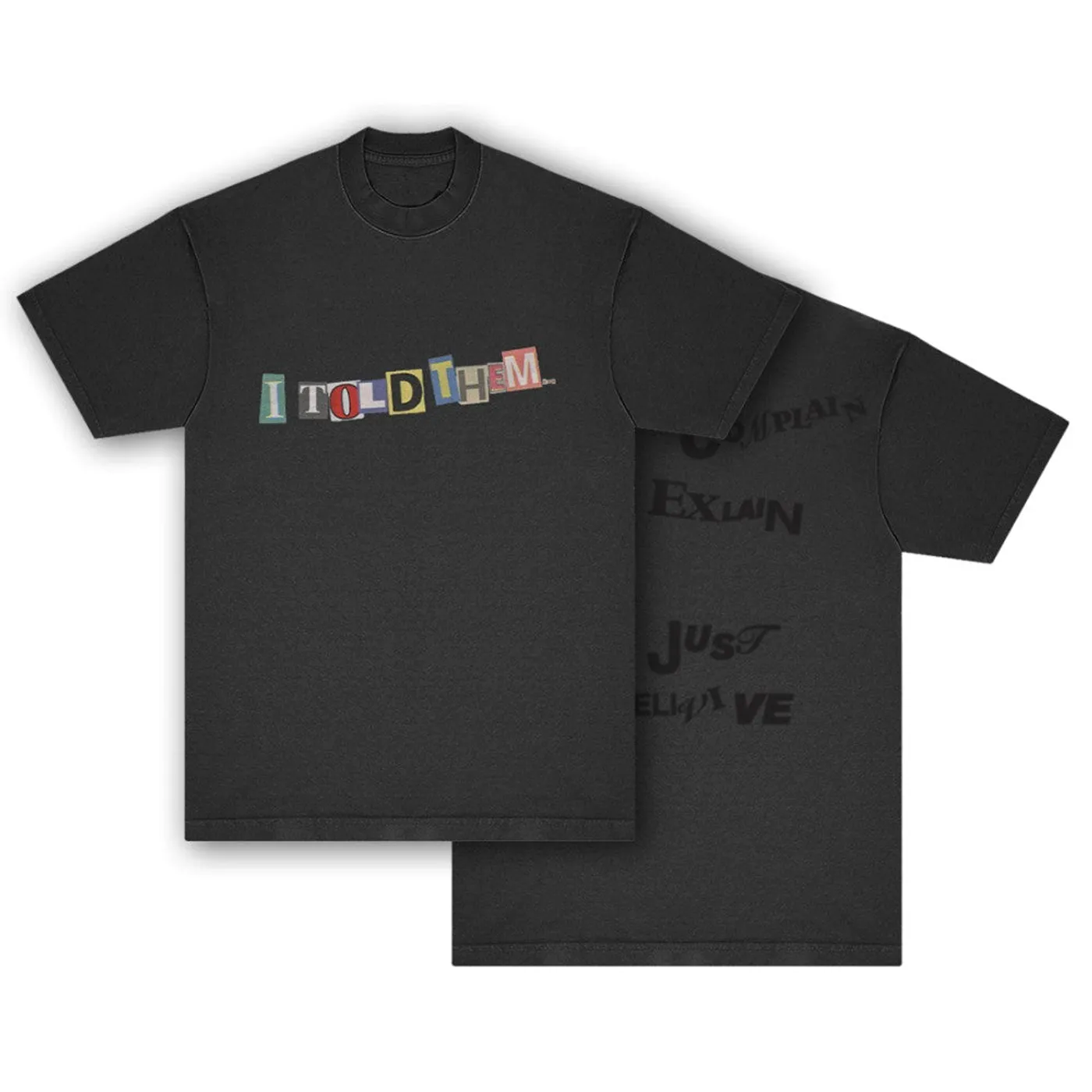 Burna Boy I Told Them… T-shirt