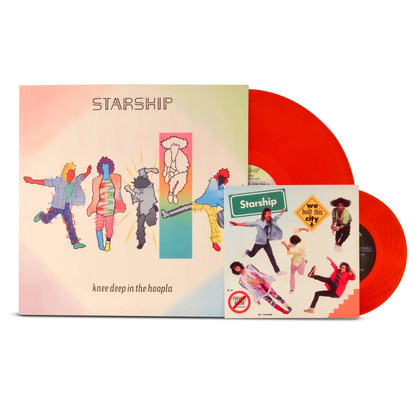 Starship Knee Deep In The Hoopla + Bonus 7" (Rhino Red Vinyl)