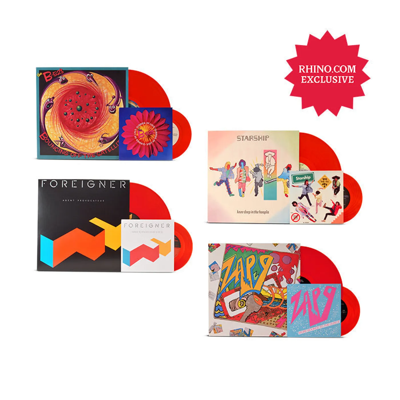 Various Artists  Rhino Reds 80s Bundle