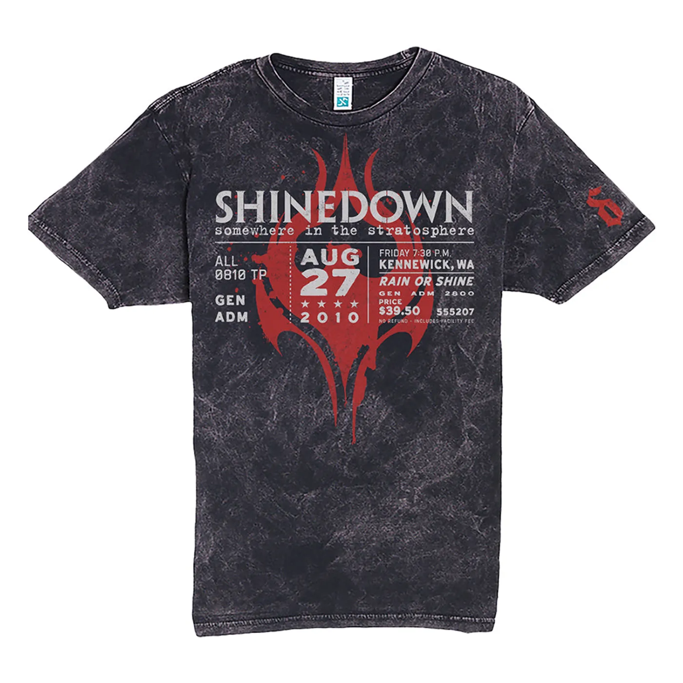 Shinedown Somewhere in the Stratosphere Electric T-shirt