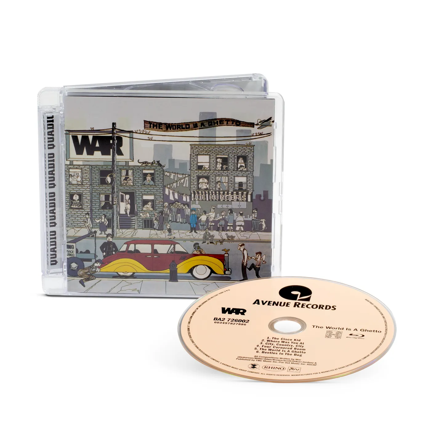 War The World Is A Ghetto (Quadio) (Blu-ray Audio)