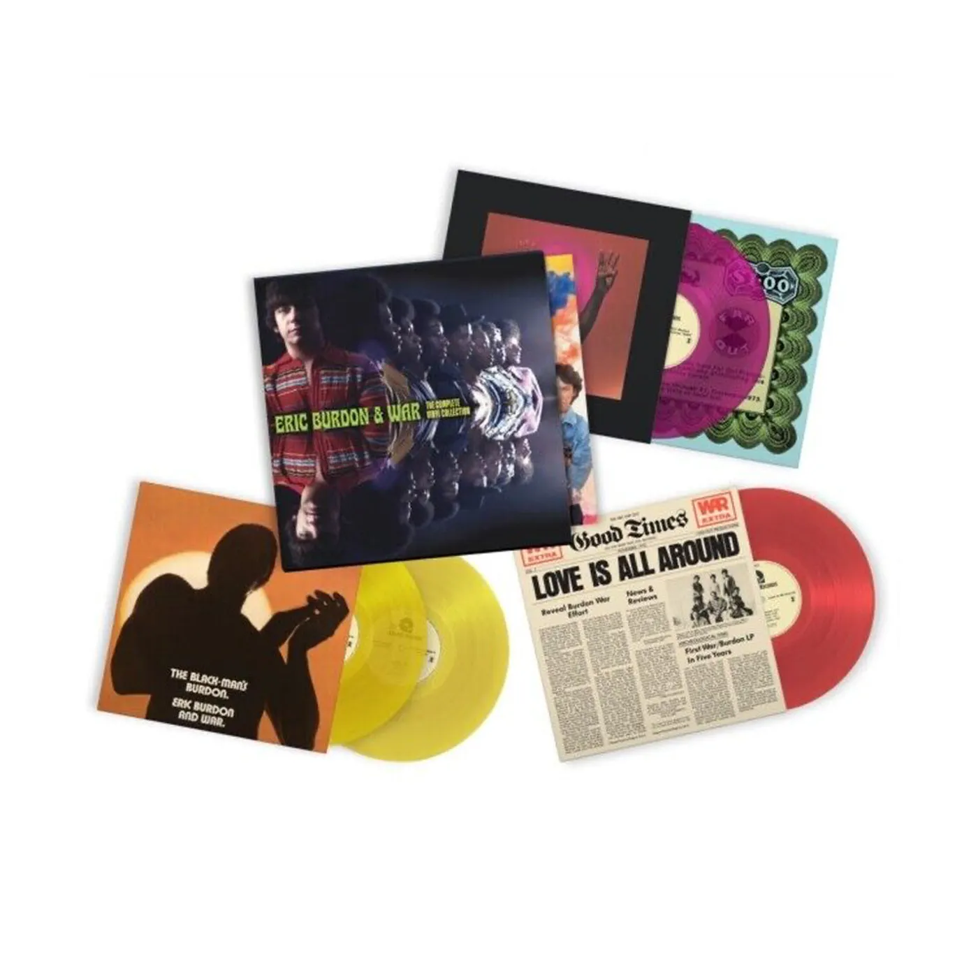 Eric Burdon & War The Complete Vinyl Collection (Multi-Color Vinyl)