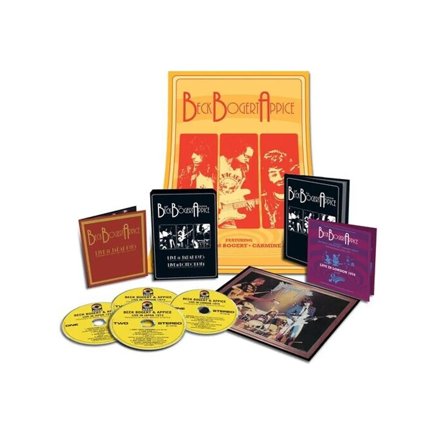 Beck, Bogert & Appice Live 1973 & 1974