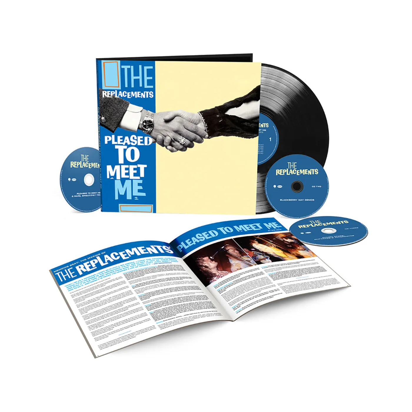 The Replacements Pleased to Meet Me (Deluxe Edition) [3CD/1LP BOXSET]