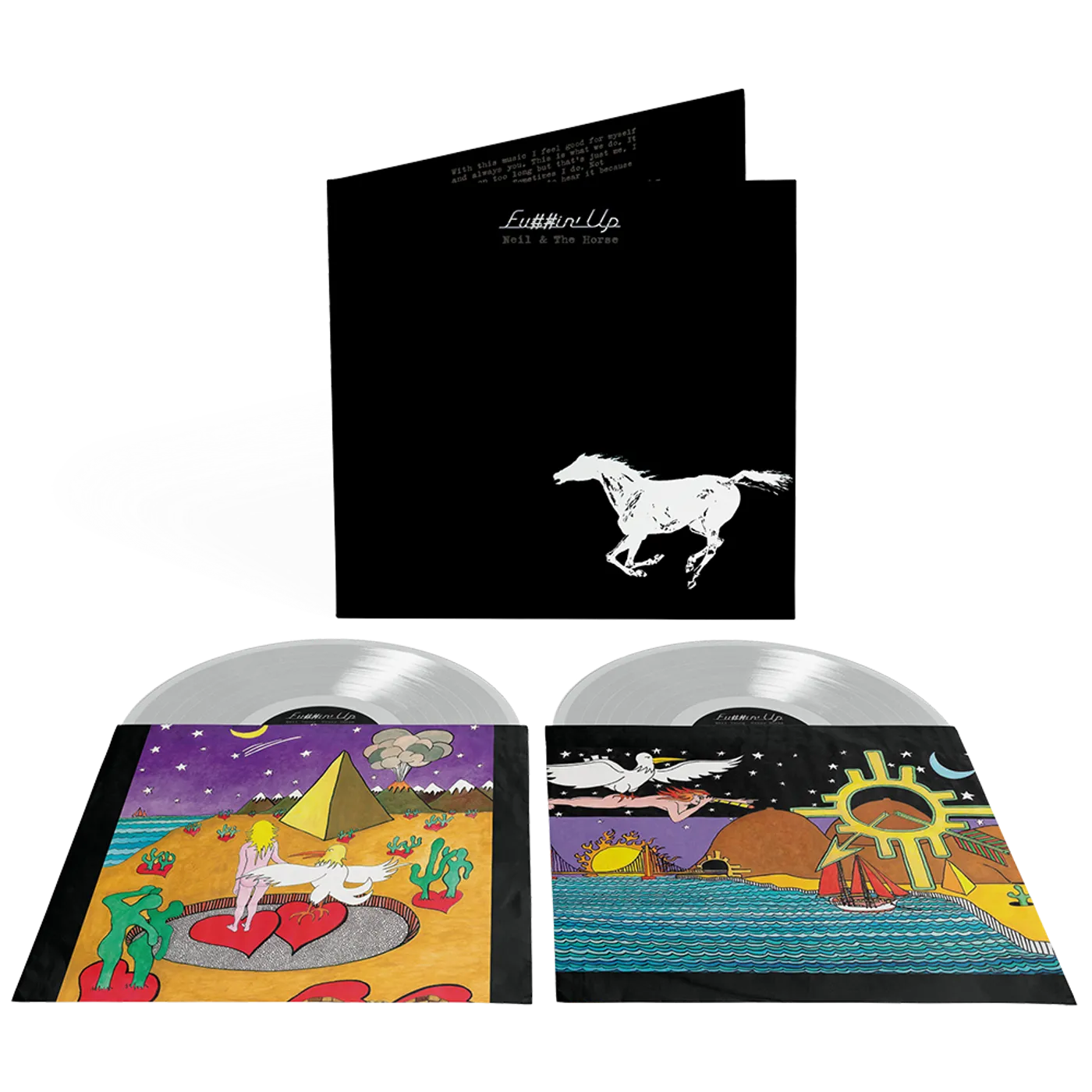 Neil Young Fu##in' Up Exclusive LP (Vinyl)