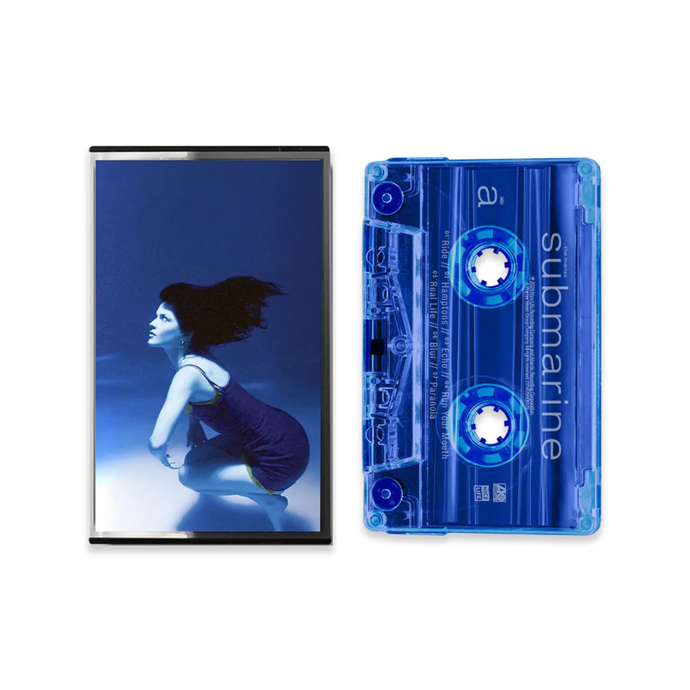 The Marías Submarine transparent blue cassette (online exclusive)