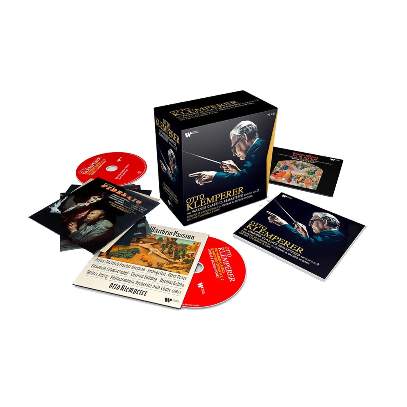 Otto Klemperer Warner Classics Remastered Edition - Vol. 2 [29CD]