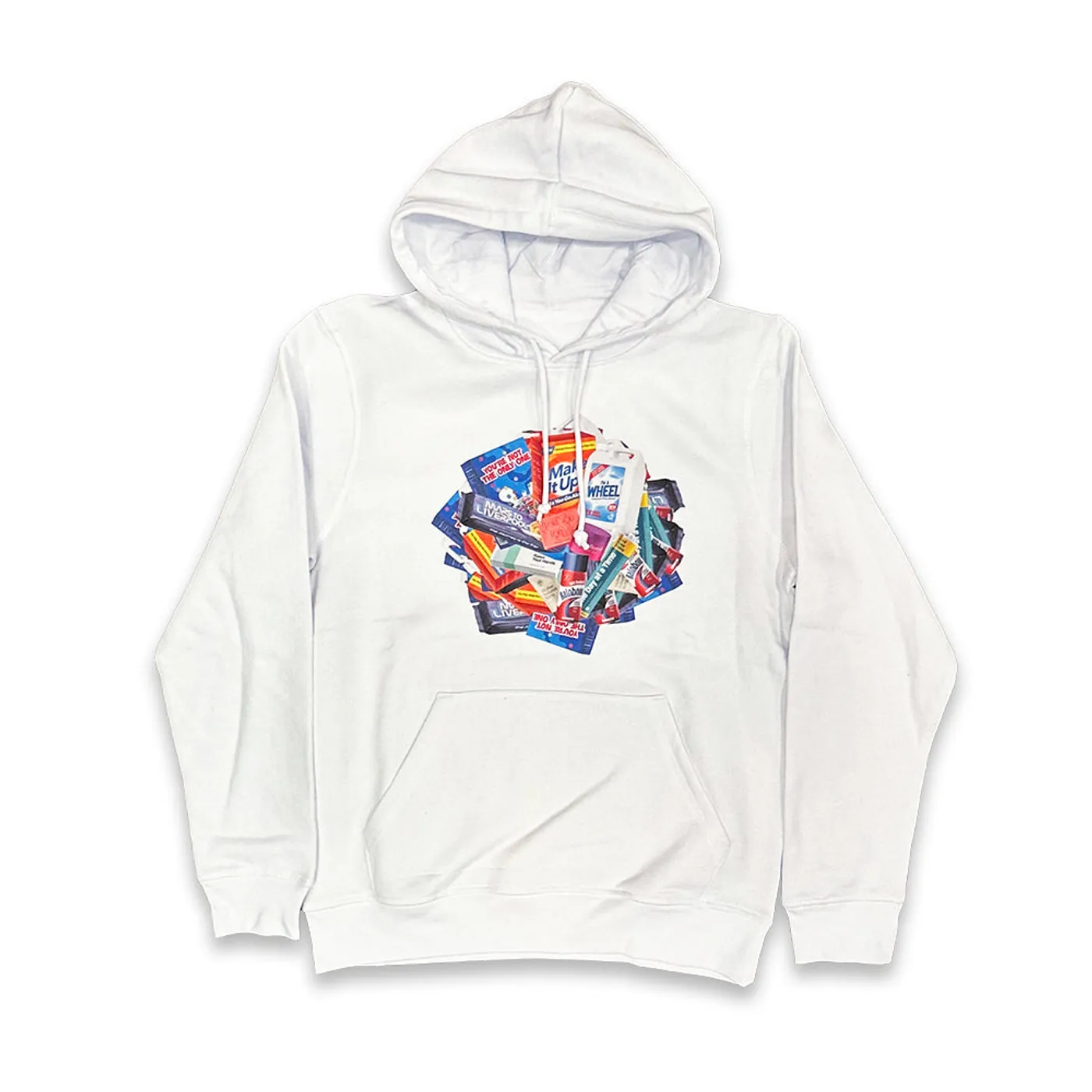 Liam Gallagher Gallagher Squire Album Cover White Hoodie