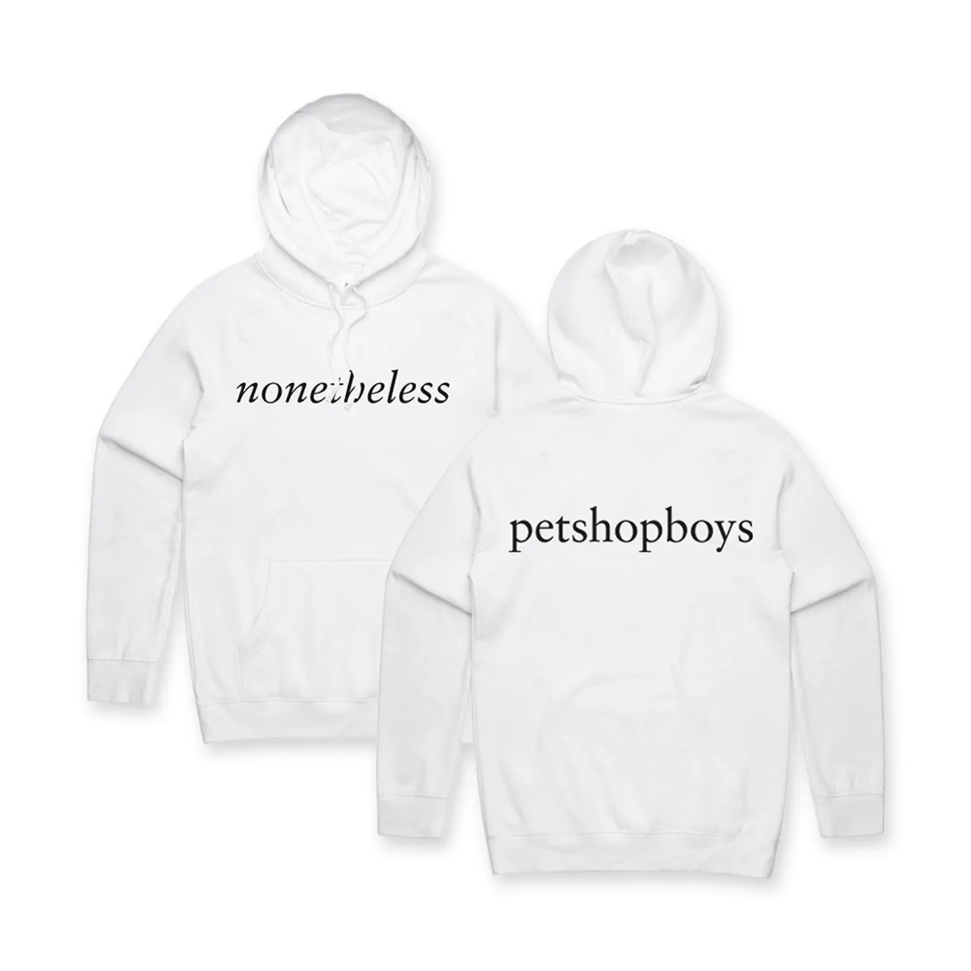 Pet Shop Boys Nonetheless Logo Hoodie