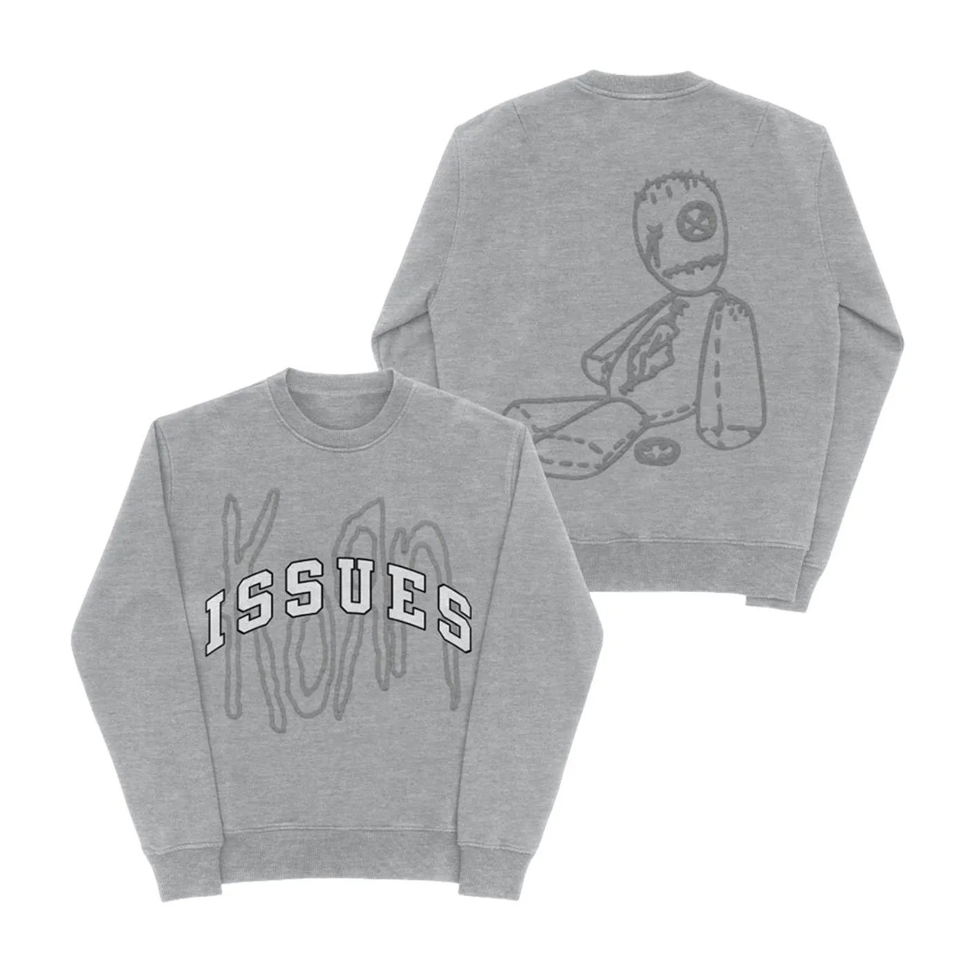 Korn Issues Doll Varsity Crewneck