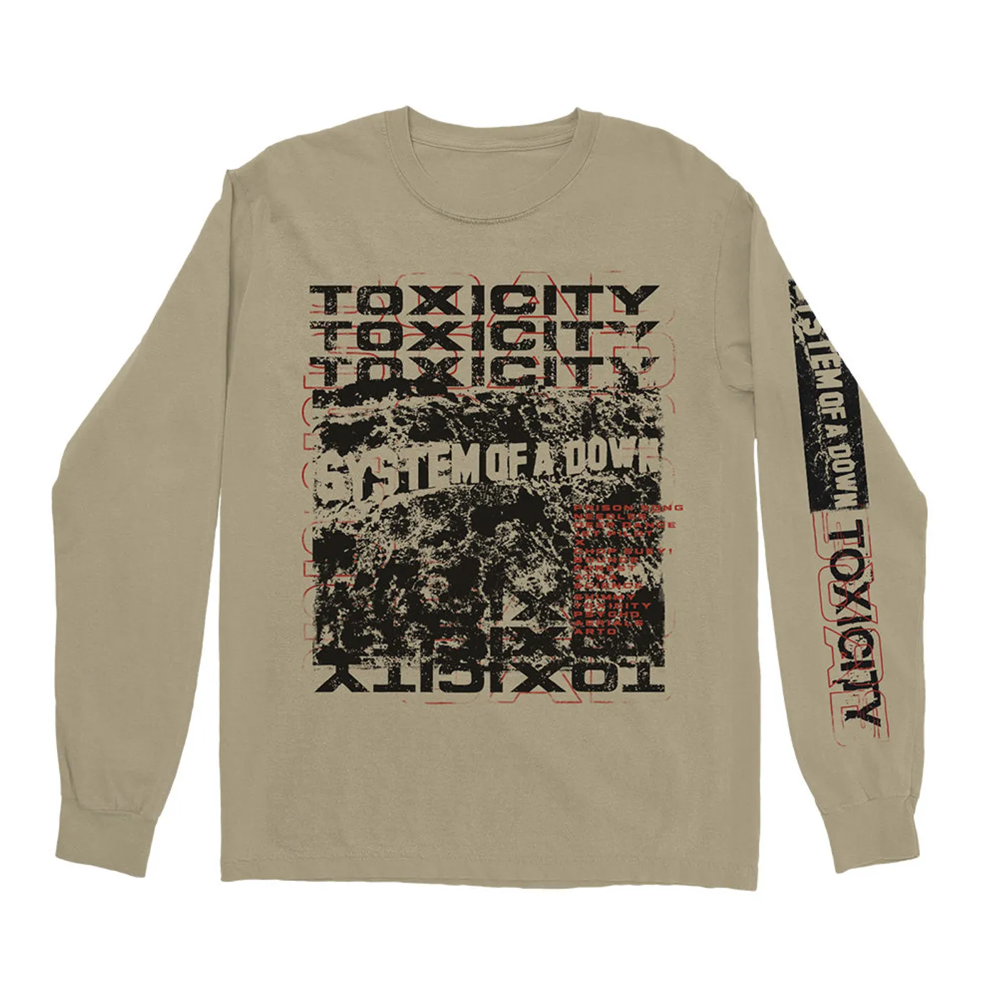 System Of A Down Toxicity Repeat Long Sleeve System Of A Down Toxicity Repeat Long Sleeve
