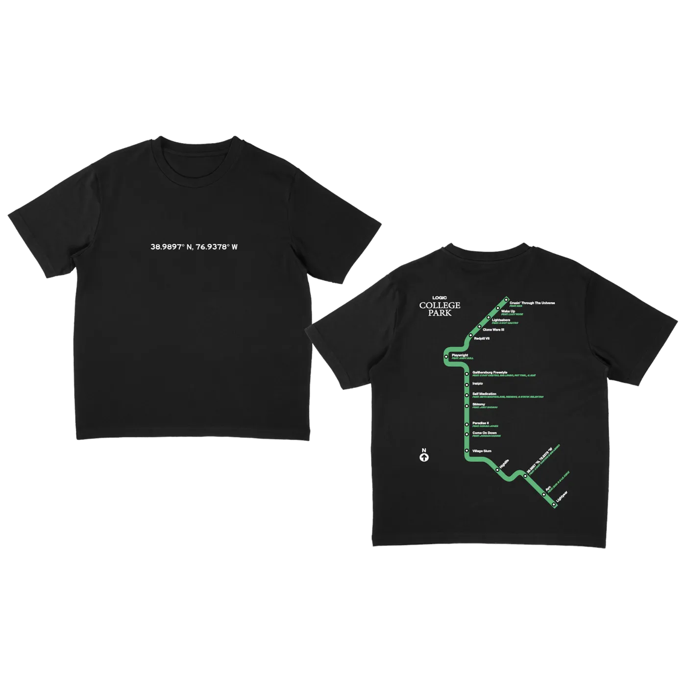 Logic Subway Coordinates T-Shirt