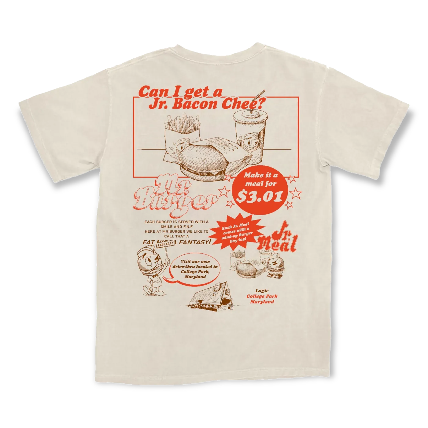 Logic Mr Burger T-Shirt