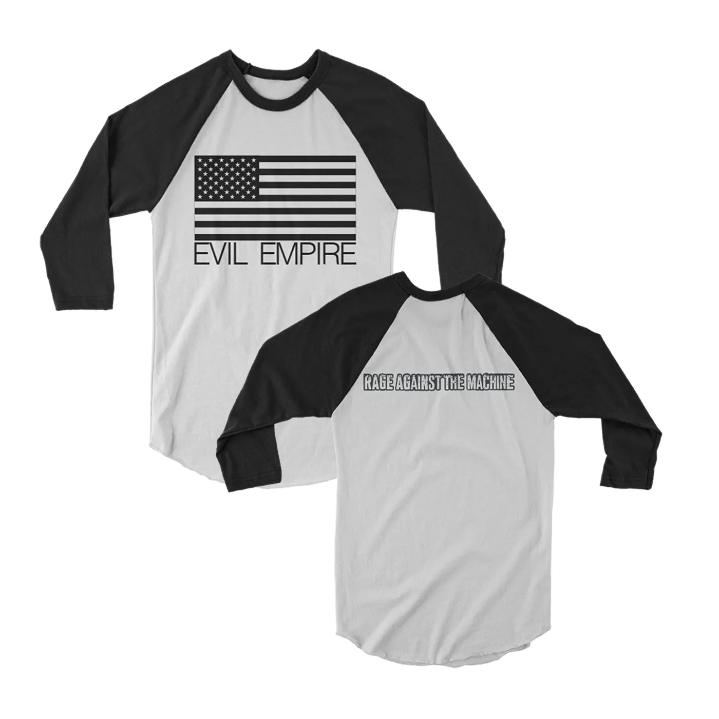 Rage Against The Machine Evil Empire Flag Raglan