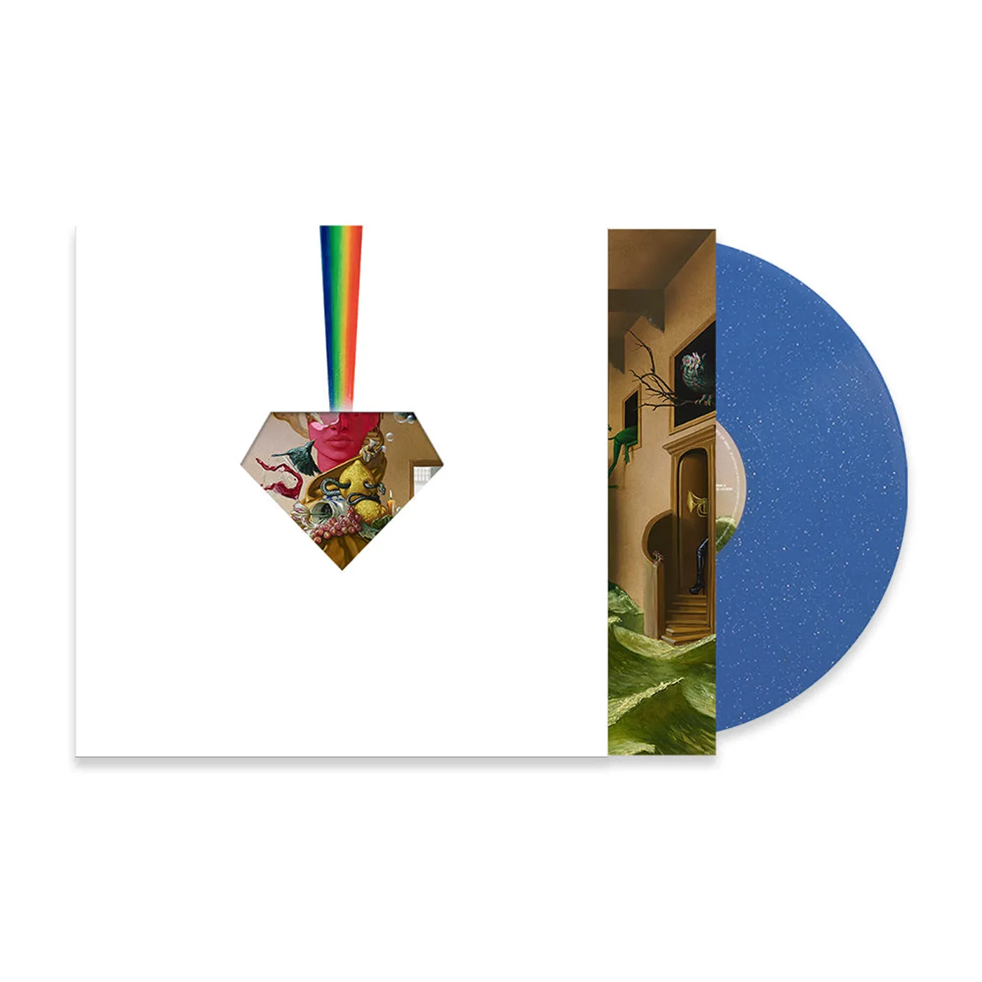 Foster The People Paradise State of Mind Translucent Exclusive Blue Sparkle Vinyl