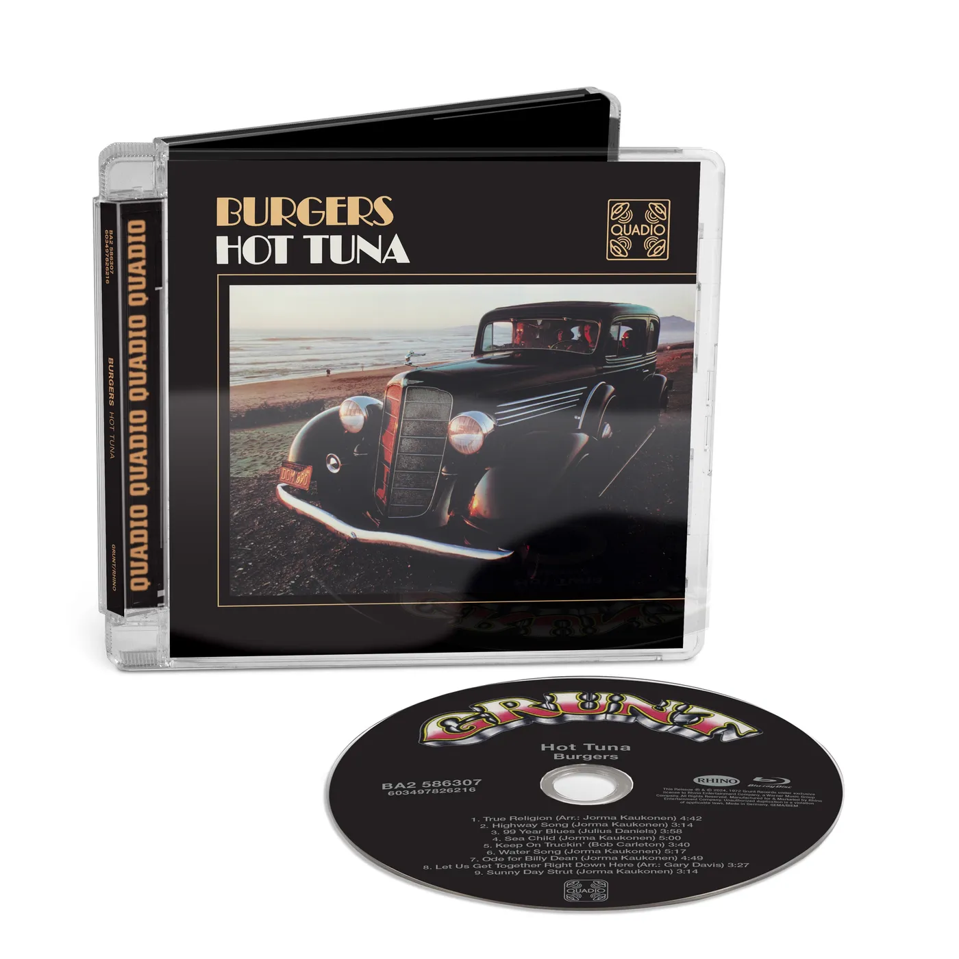 Hot Tuna Burgers (QUADIO) (BLU-RAY AUDIO)