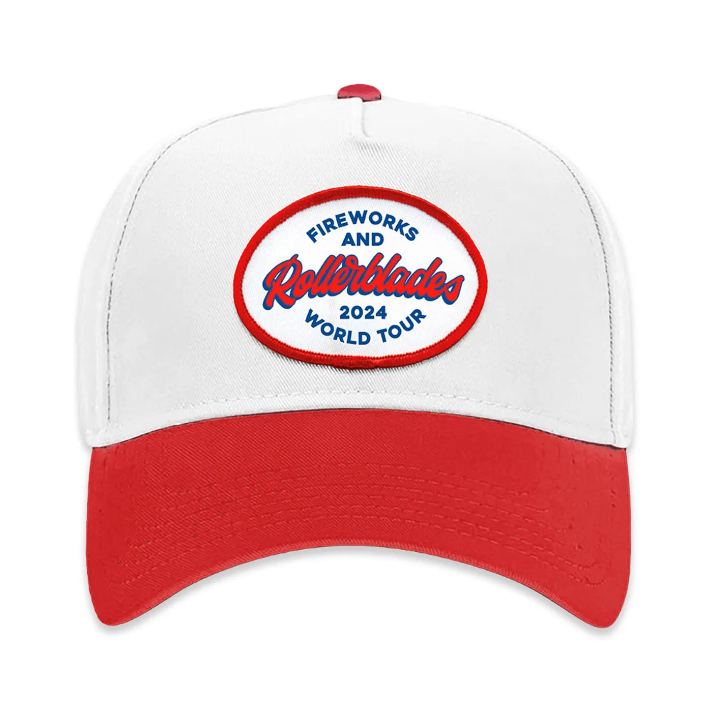 Benson Boone Rollerblades Tour Red Brim Hat