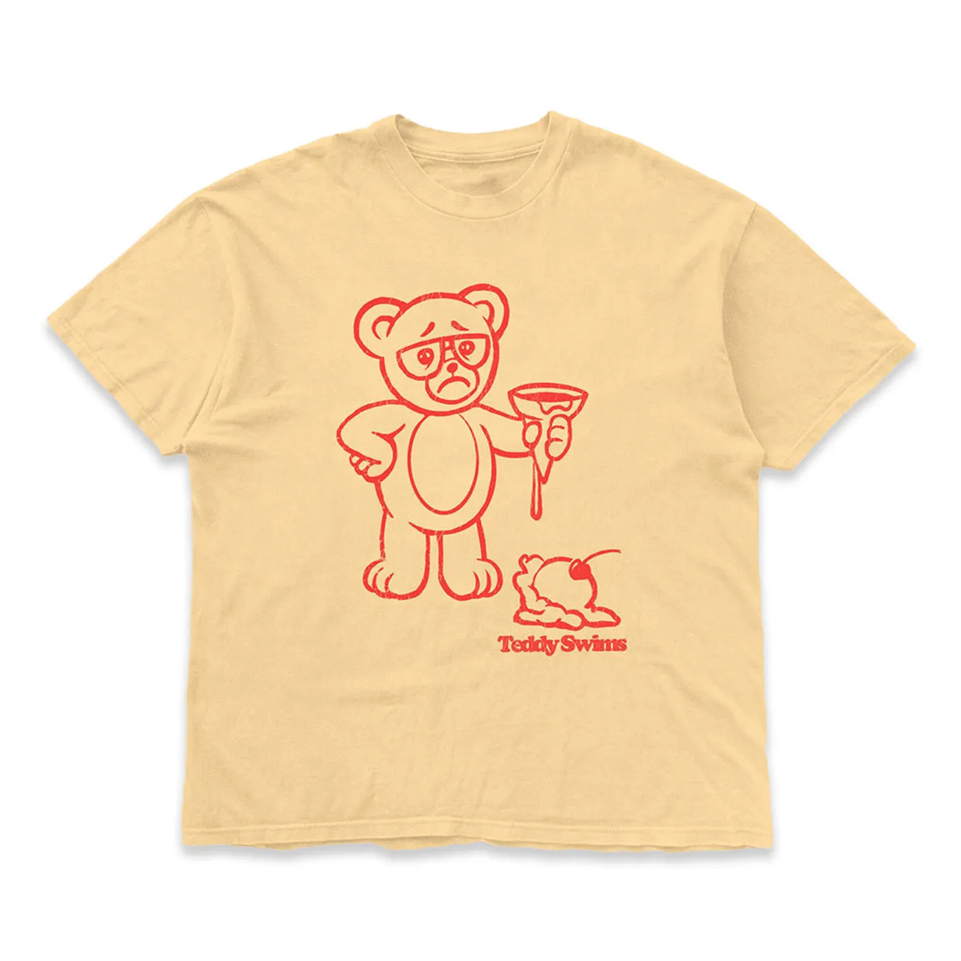 Teddy Swims Sad Teddy Ice Cream Tee