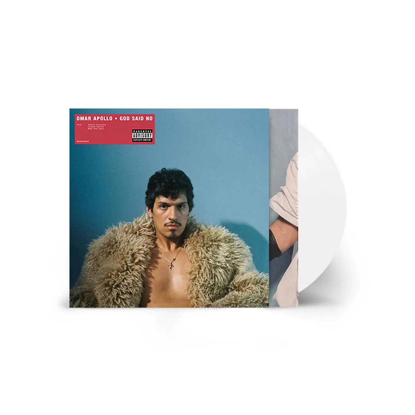 Omar Apollo God Said No White Vinyl