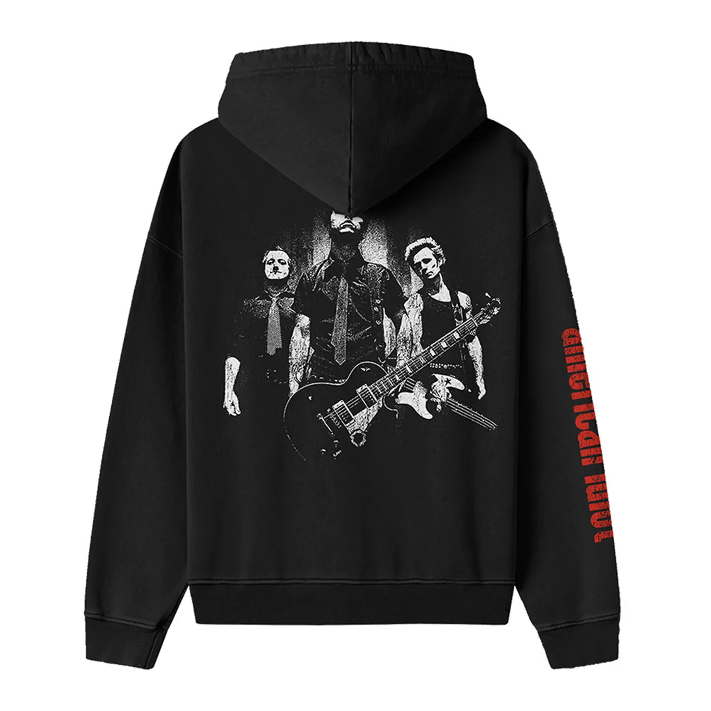 Green Day American Idiot Photo Back Zip Hoodie