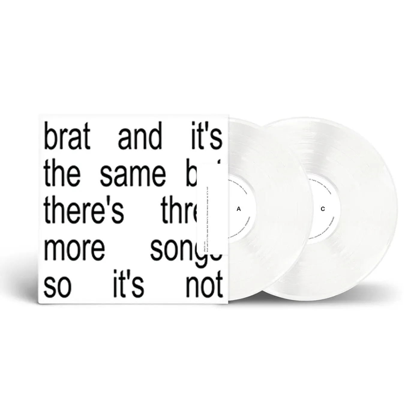 Charli xcx Brat and it’s the same but there’s three more songs so it’s not [2LP]