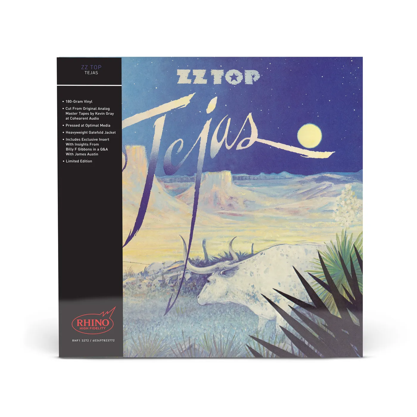 ZZ Top Tejas (Rhino High Fidelity) (Unnumbered)