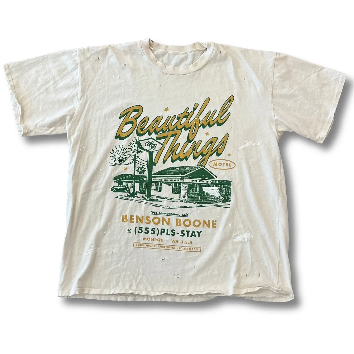 Benson Boone Beautiful Things Motel Tee