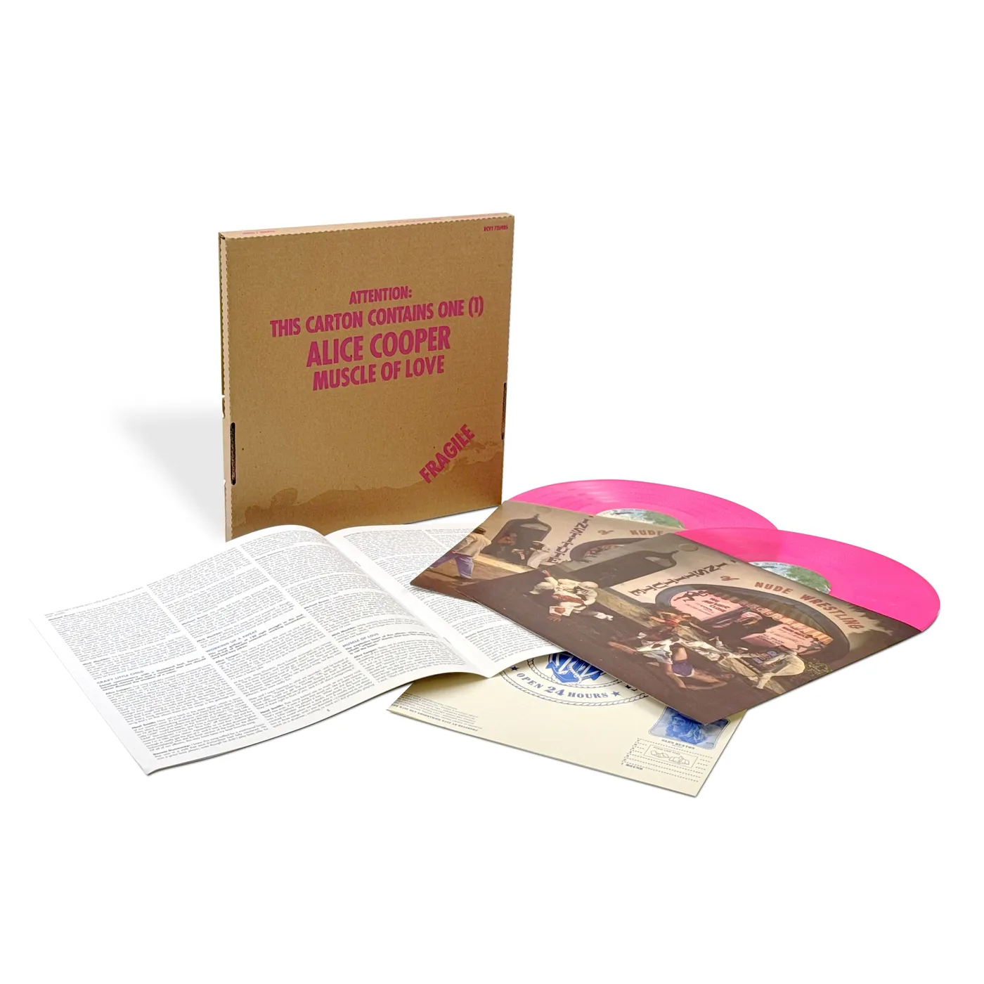 Alice Cooper Muscle Of Love (Deluxe Edition) (2LP, Pink Vinyl)