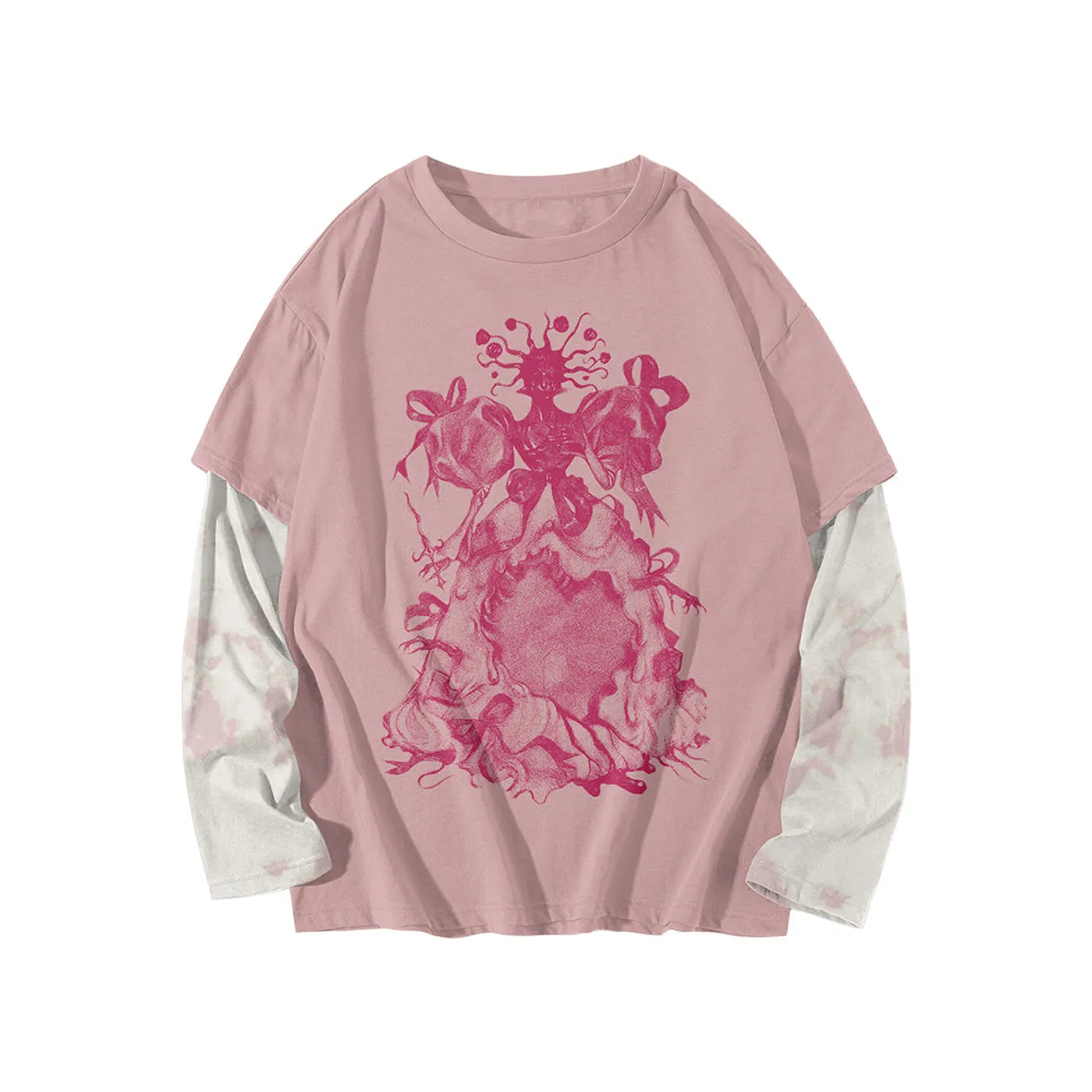 Melanie Martinez Strawberry Shortcake 2 in 1 Long Sleeve T-Shirt