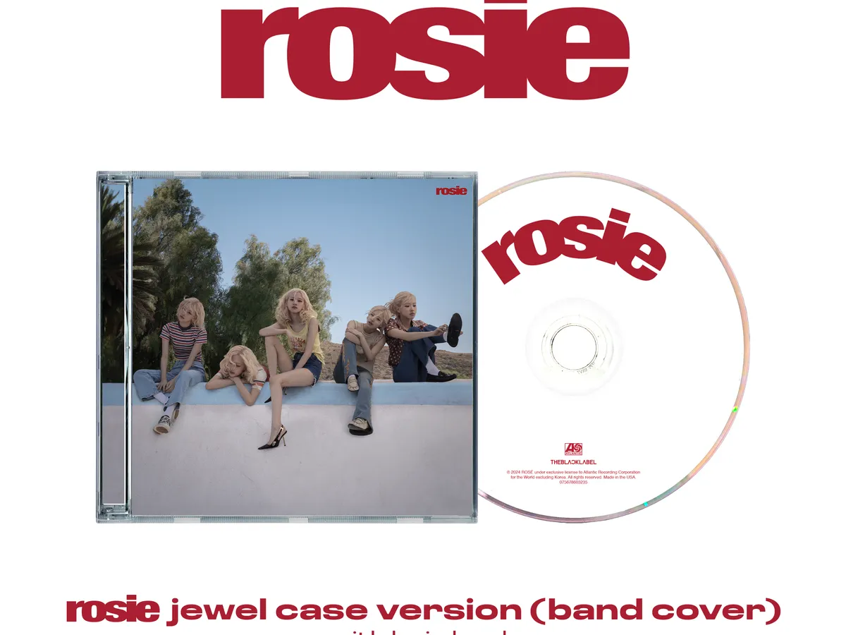 Rosé rosie jewel case version (band cover)