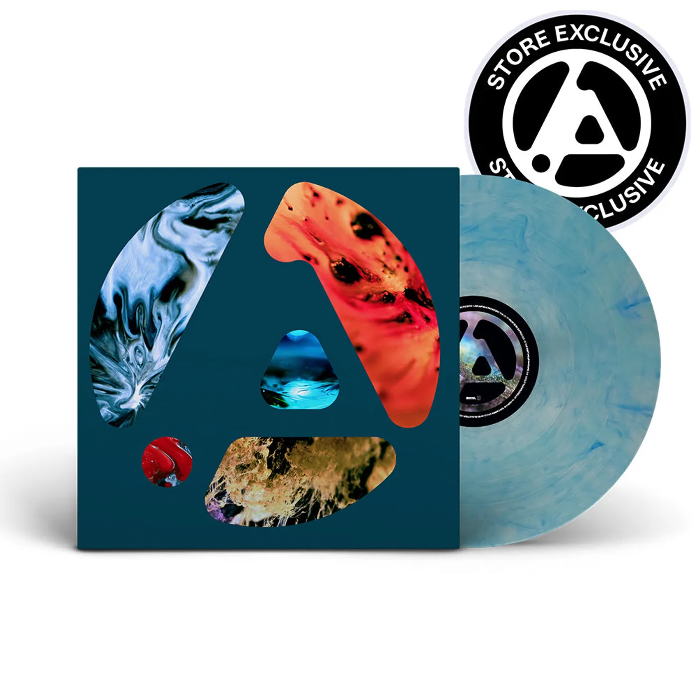 Linkin Park FROM ZERO ALTERNATE COVER 2 BLUEBERRY VINYL LP