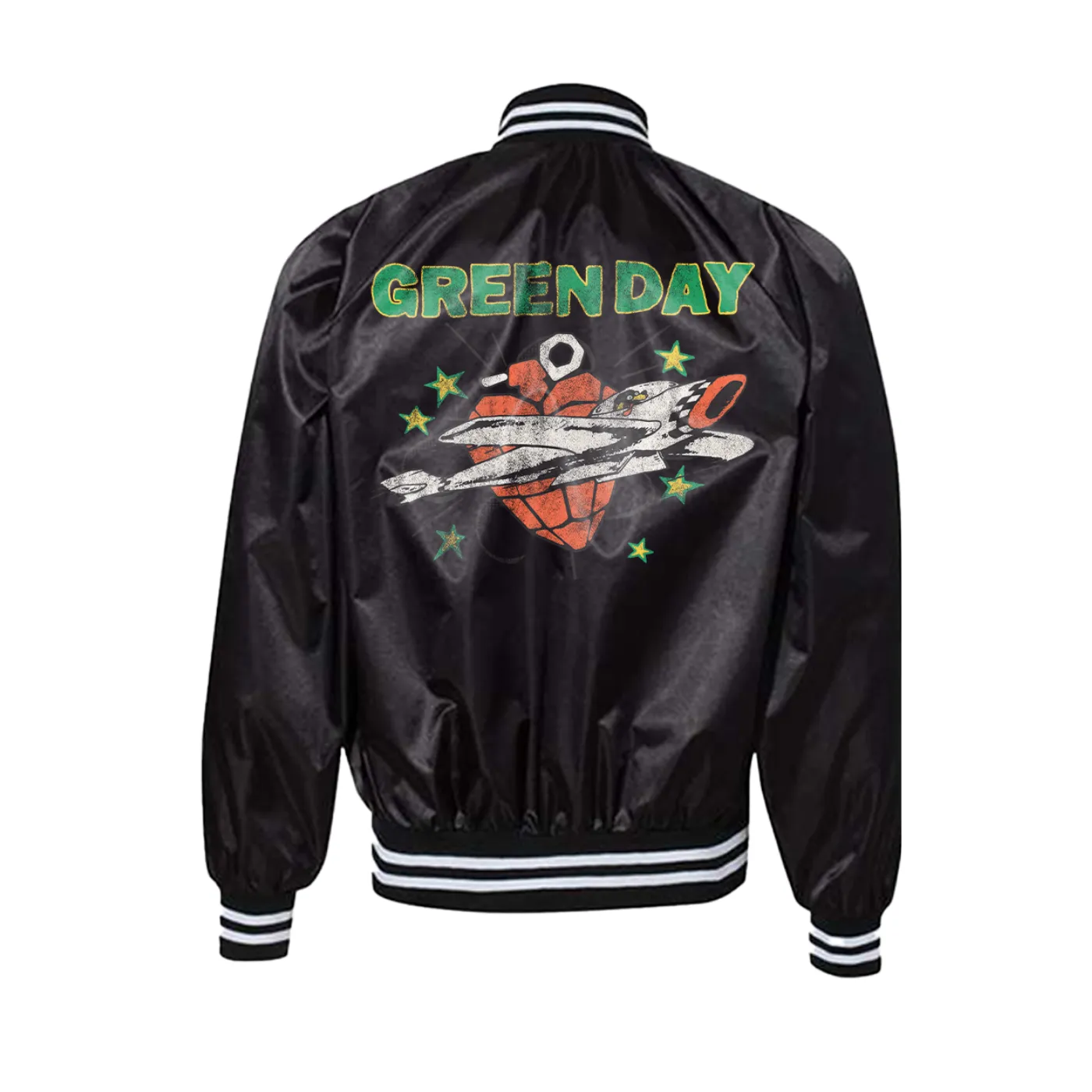 Green Day Saviors Tour 24 Satin Bomber