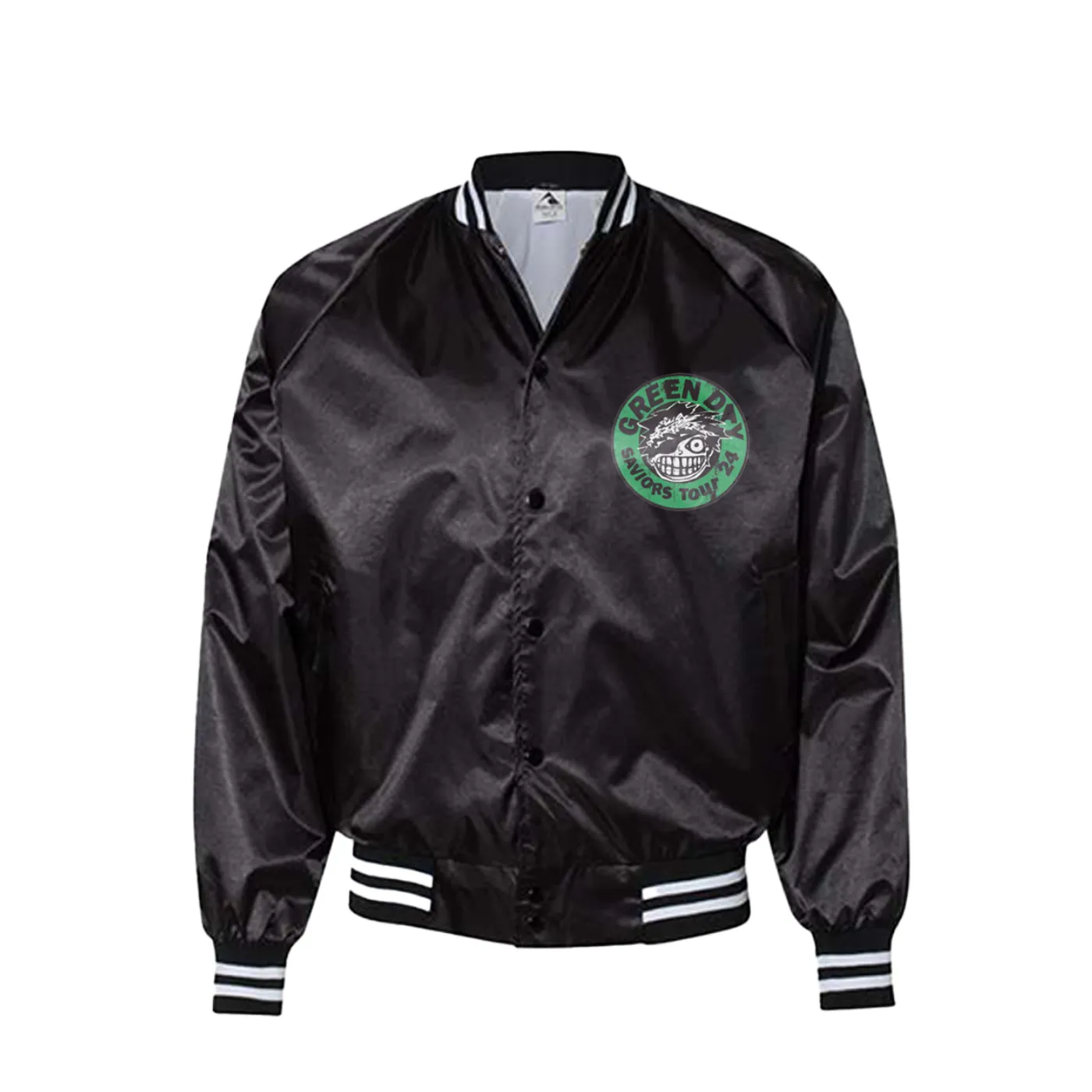 Green Day Saviors Tour 24 Satin Bomber