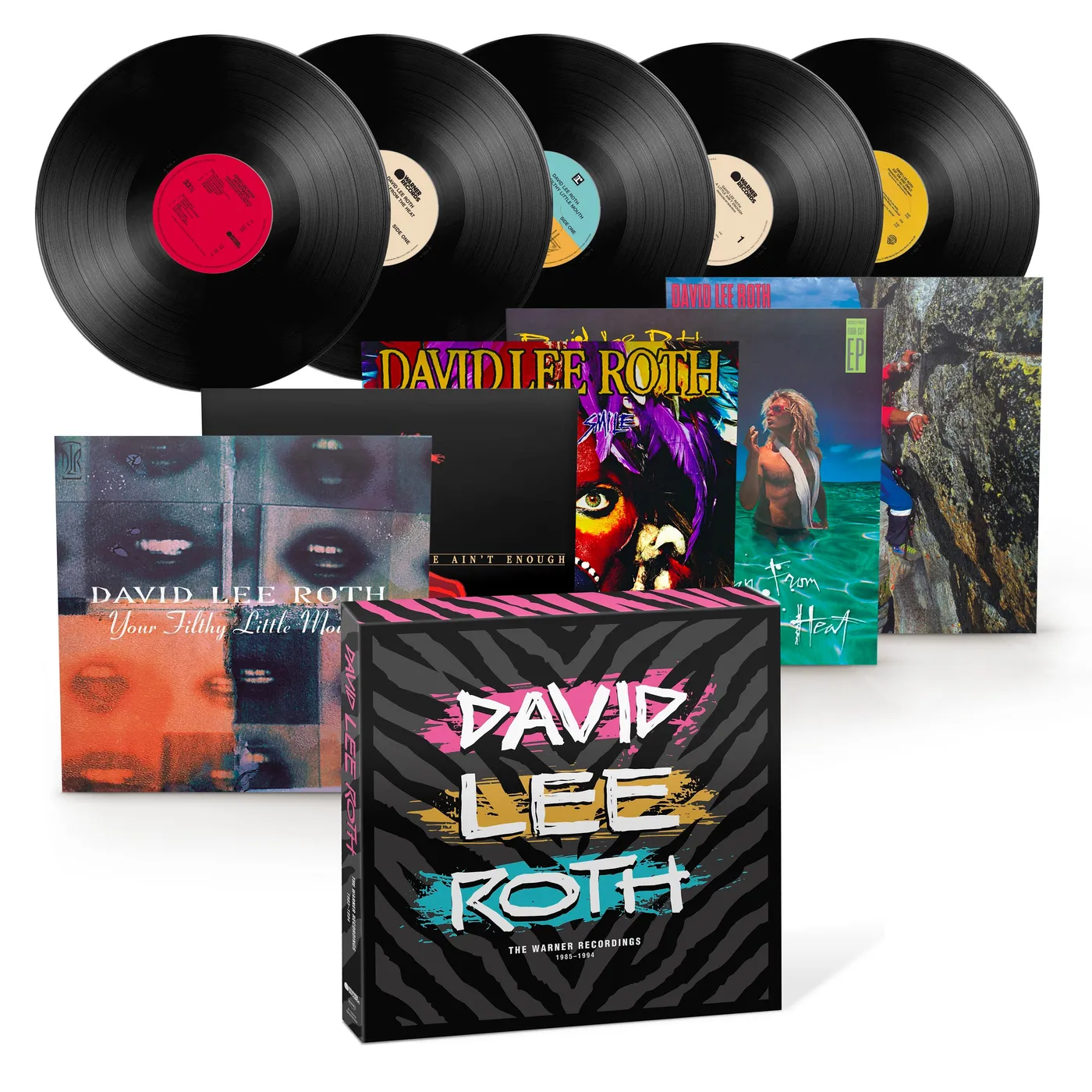David Lee Roth The Warner Recordings (1985-1994) (5LP)