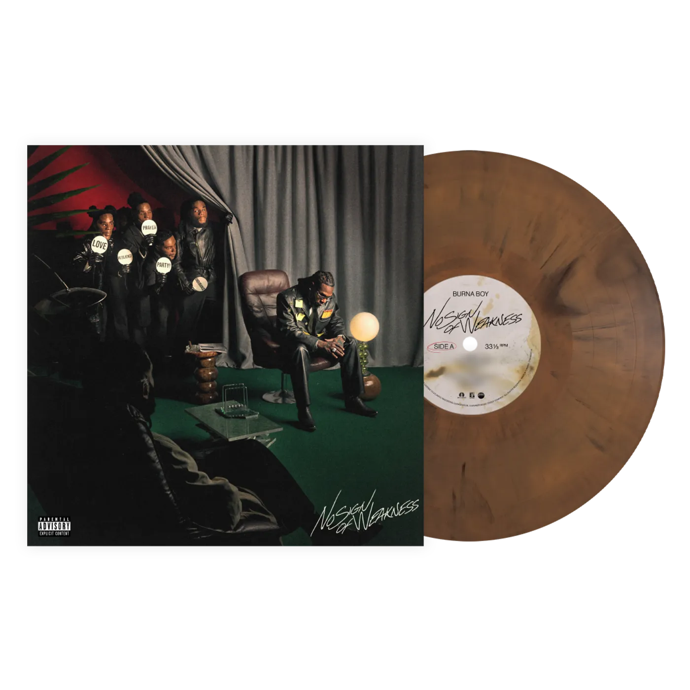 Burna Boy No Sign Of Weakness (Brown Opaque Vinyl)