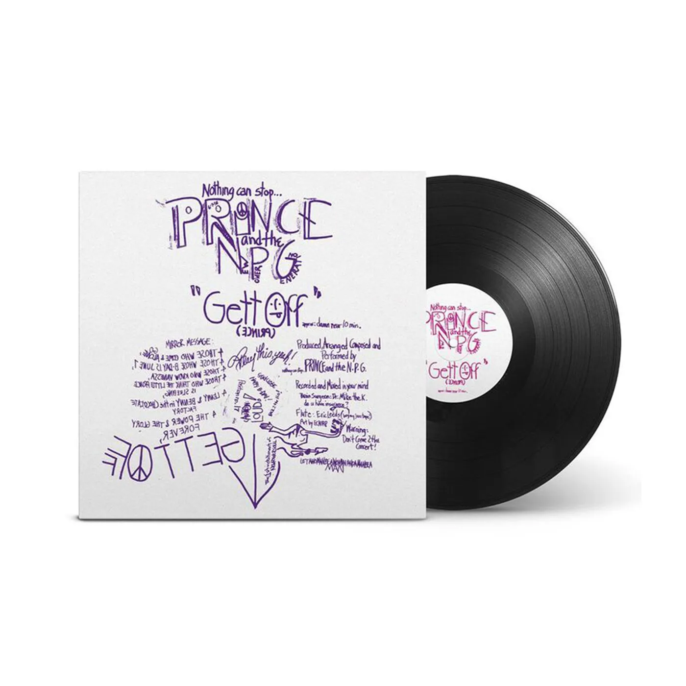 Prince & The New Power Generation Gett Off (Damn Near 10 Minutes) LP (Vinyl)