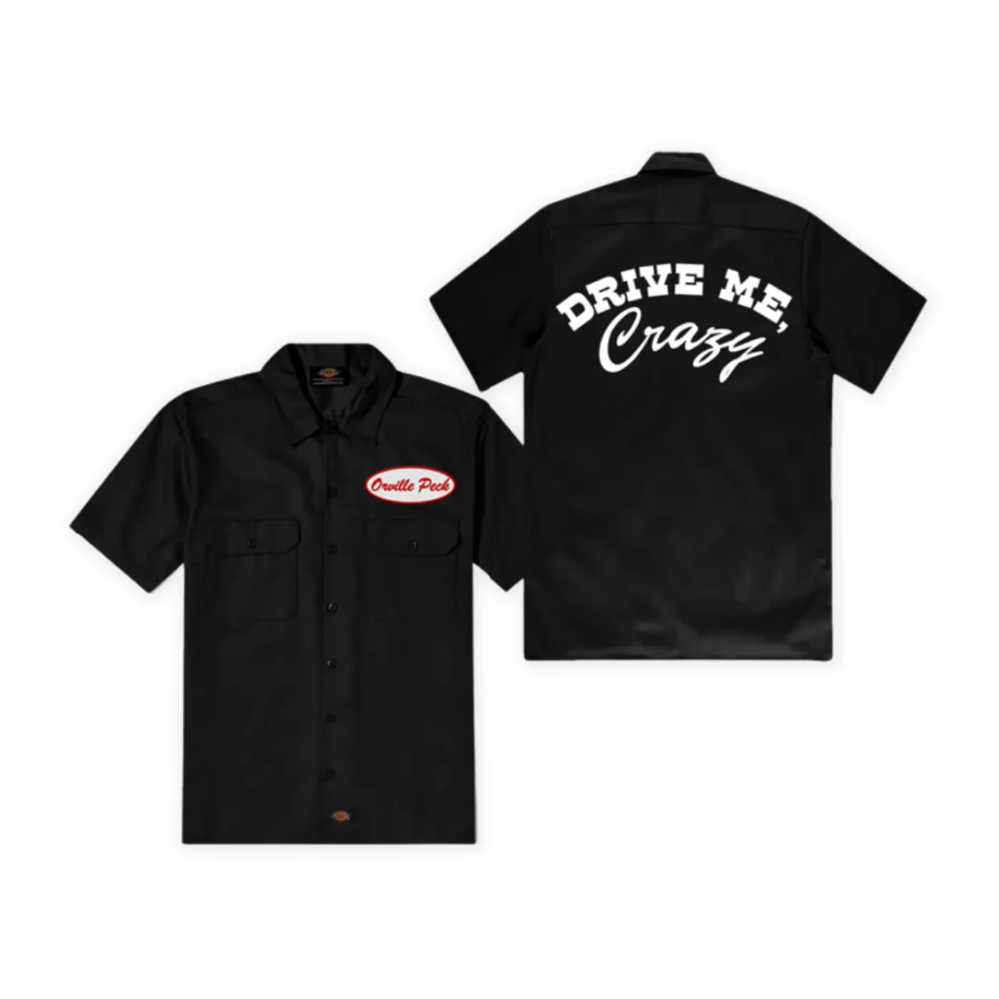 Orville Peck Drive Me Crazy Black Work Shirt