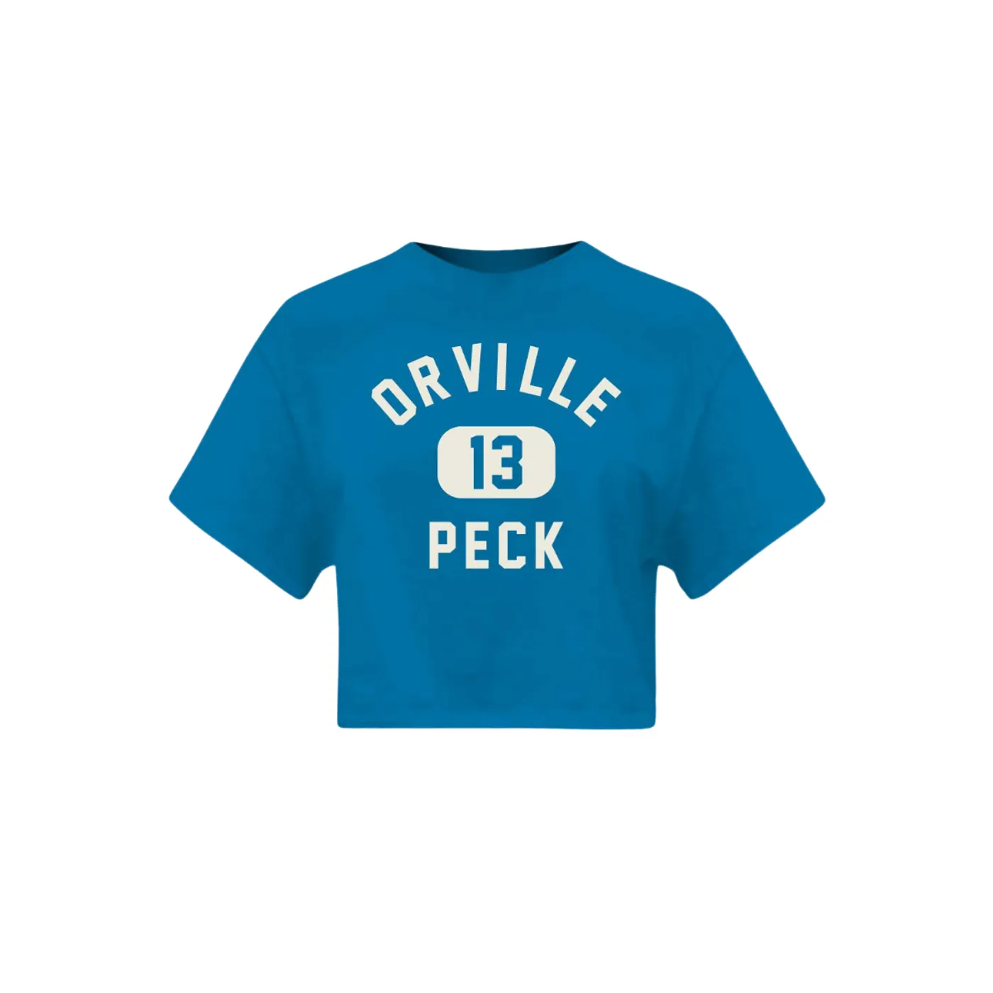 Orville Peck Cropped Tee (Blue)