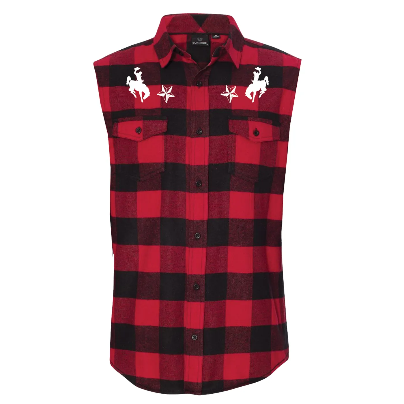 Orville Peck Bronco Sleeveless Flannel