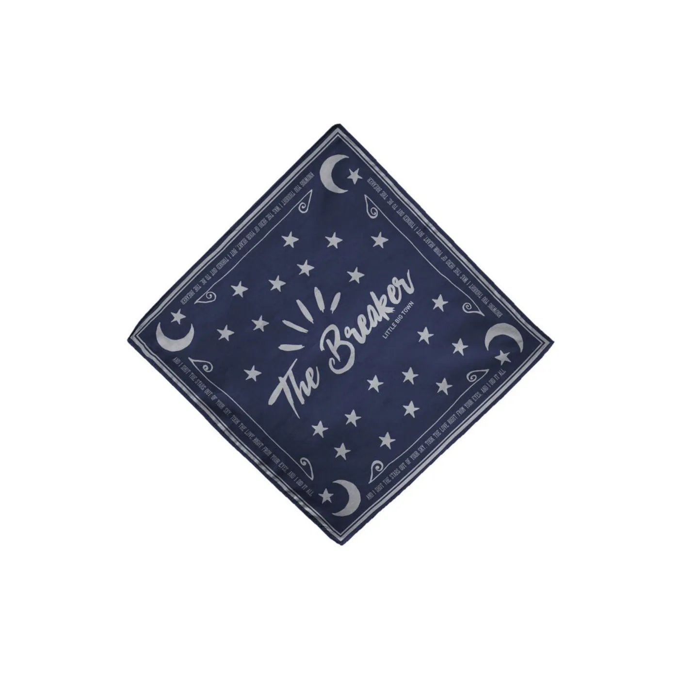 Little Big Town The Breaker Navy Star Bandana