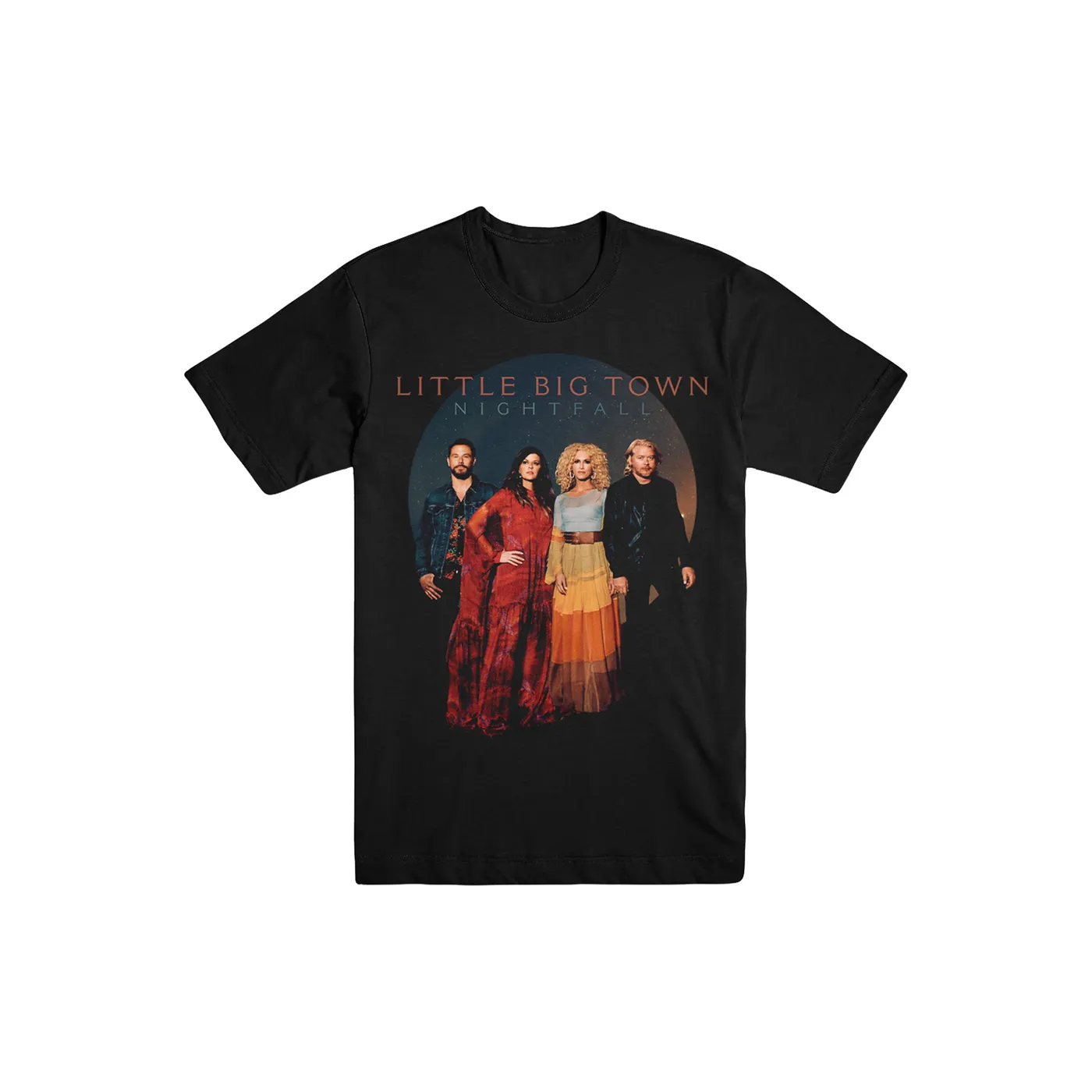 Little Big Town VIP Nightfall Bundle: Hardcover Photo Book, Signed & Framed Litho, T-Shirt + Vinyl
