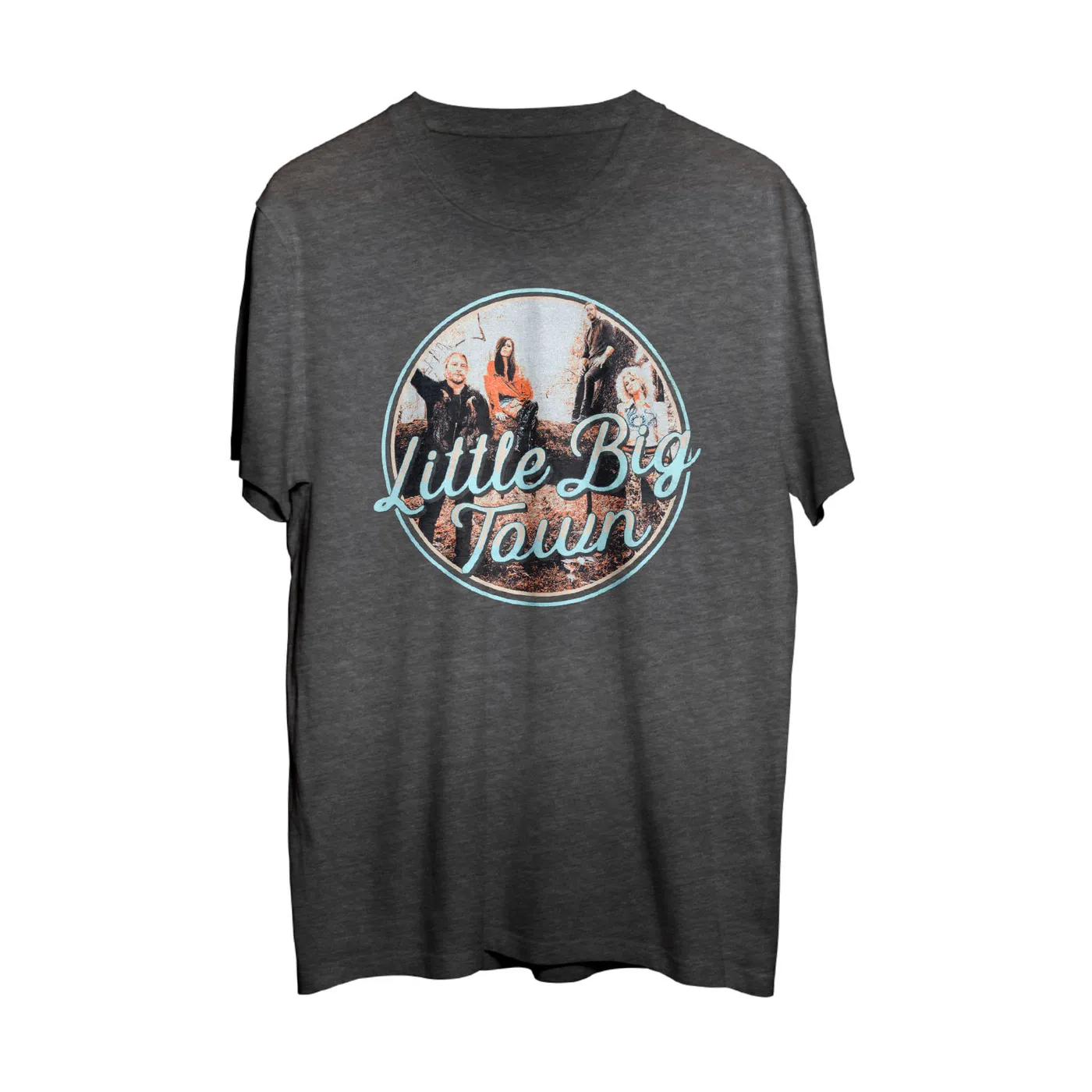 Little Big Town 2017 World Breaker Tour Vintage Grey T-Shirt