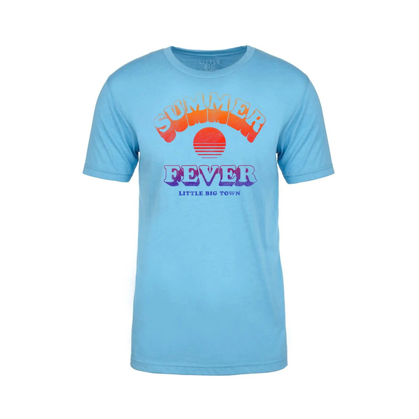 Little Big Town Summer Fever Aqua T-Shirt