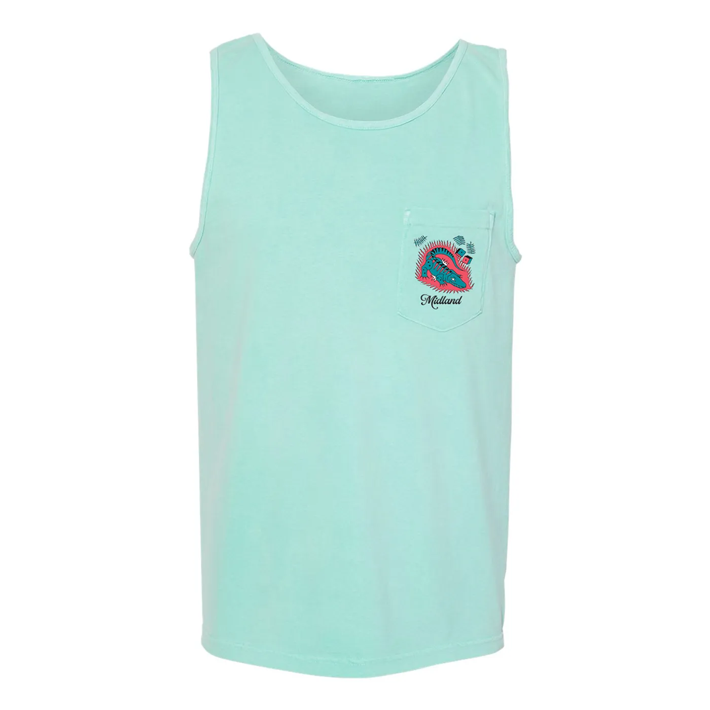 Midland Mint Gator Tank Top