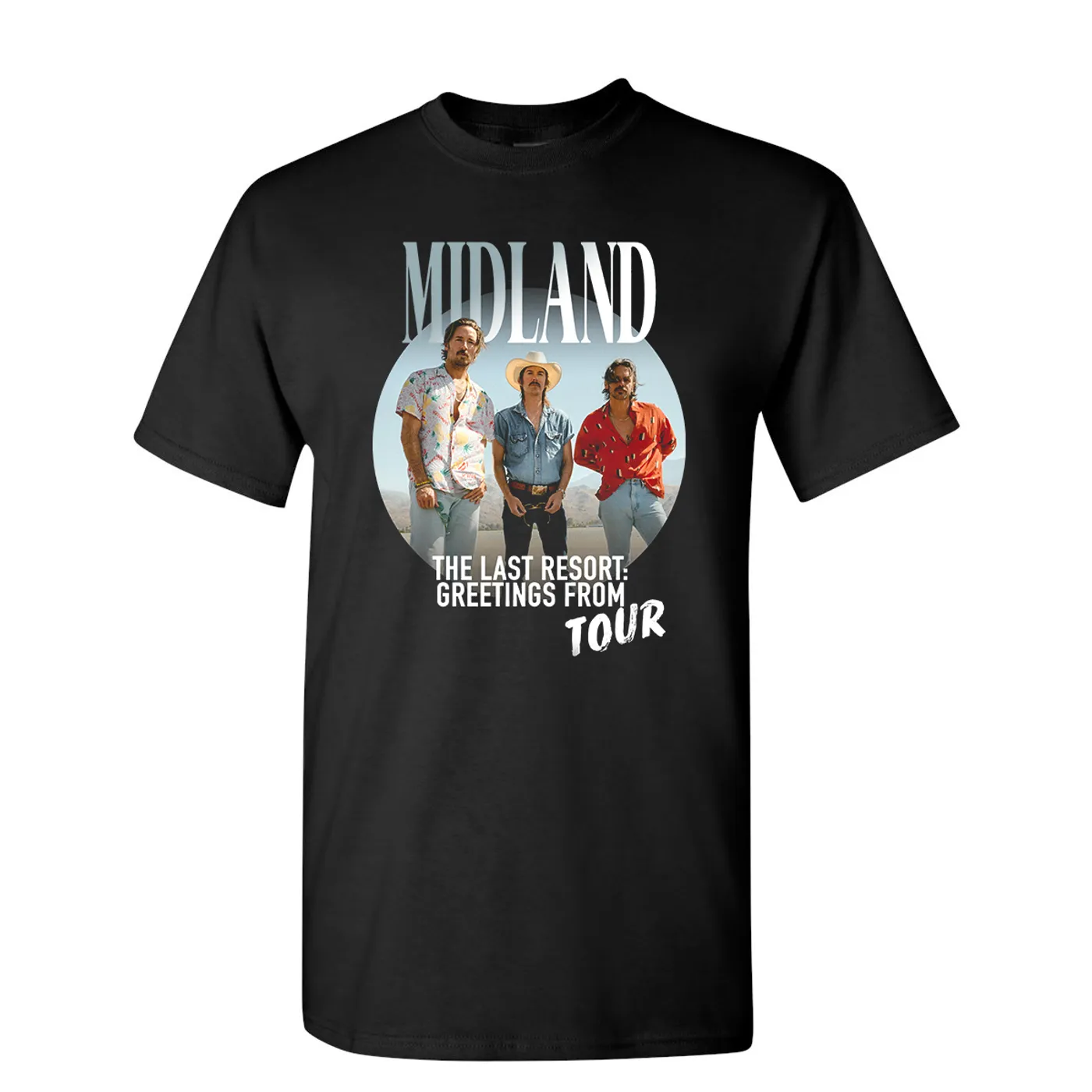 Midland The Last Resort Band Photo Tee