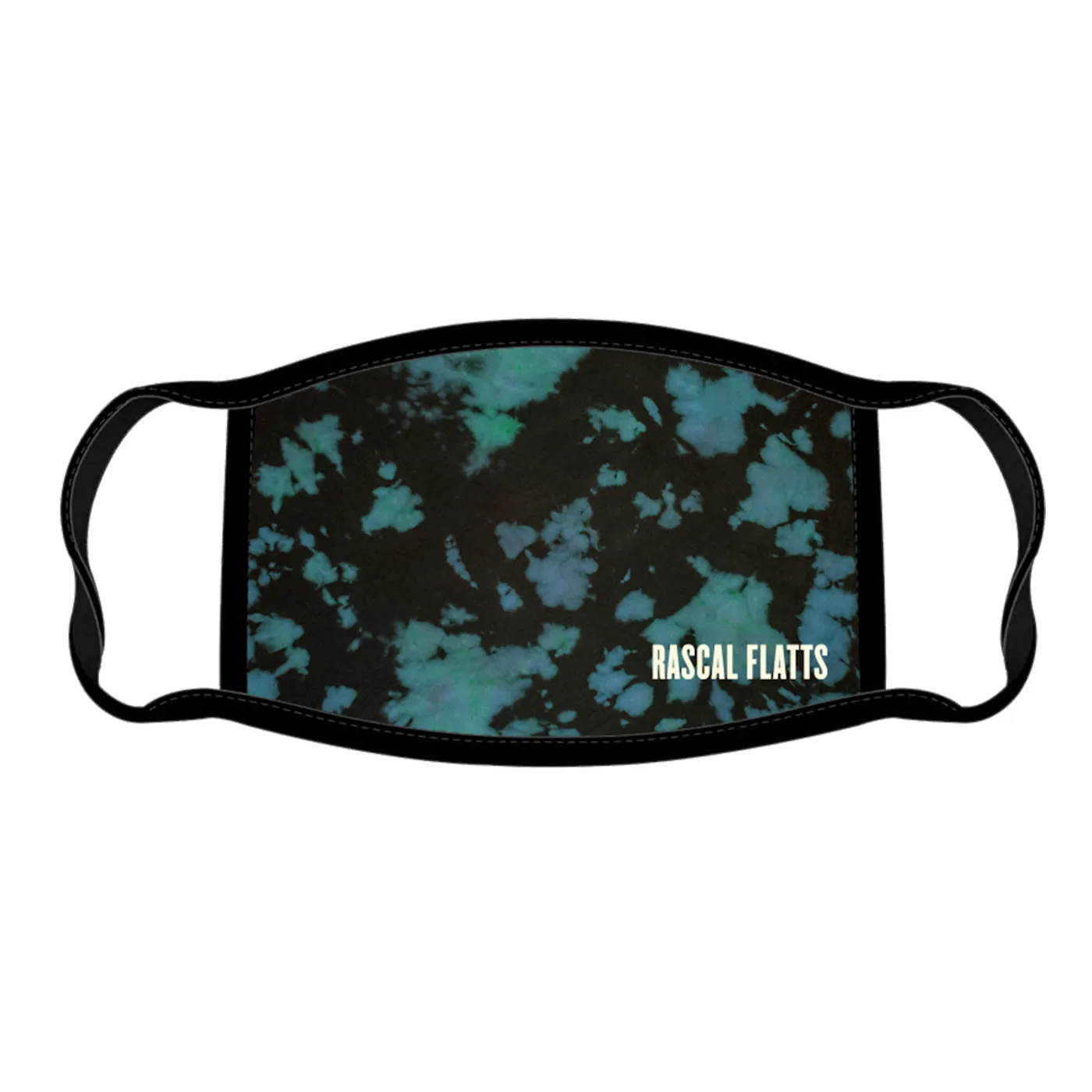 Rascal Flatts Tie Dye Face Mask